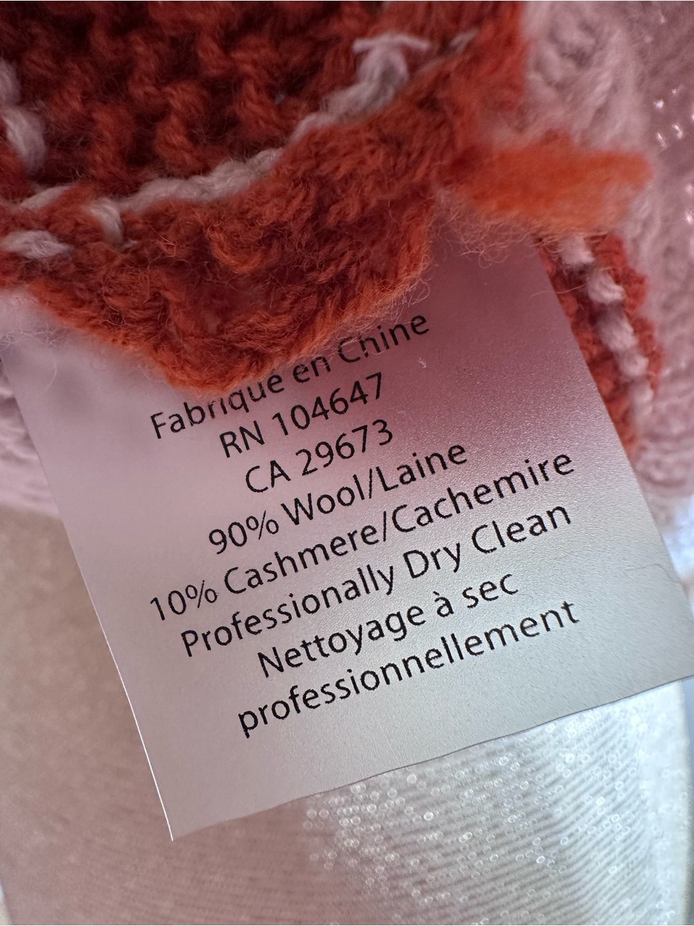 KINROSS Cashmere Striped Wool/Cashmere Sweater Size XSmall - Picture 6 of 7